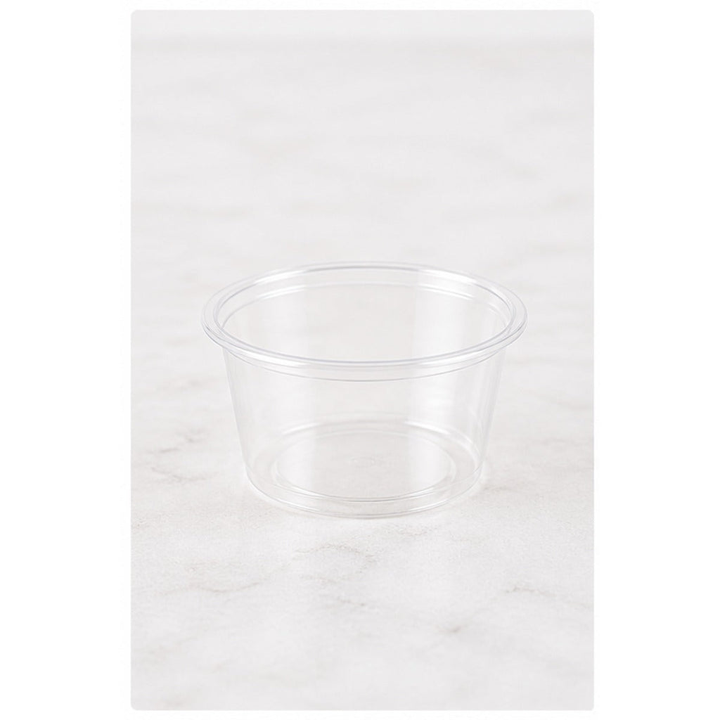 0.75 oz clear plastic portion cup - 2,500/Case
