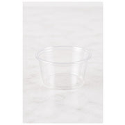 0.75oz. Clear Plastic Souffle Cup / Portion Cup - 2,500/Case