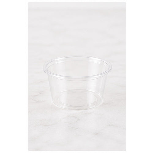 0.75 oz clear plastic portion cup - 2,500/Case