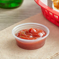 1.5oz. Clear Plastic Souffle Cup / Portion Cup Heavy Duty - 2,500/Case