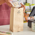 Duro 10 lb Natural Kraft Paper Bag Heavy Duty - 500/Pack