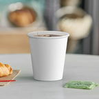 10oz White Hot Cup - 1,000/Case image 1 for NYC and Long Island restaurant supplies