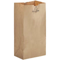 Duro 12 lb Natural Kraft Paper Bag - 500/Pack