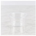 1.5 oz clear plastic portion cup - 2,500/Case