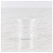 1.5oz. Clear Plastic Souffle Cup / Portion Cup Heavy Duty - 2,500/Case