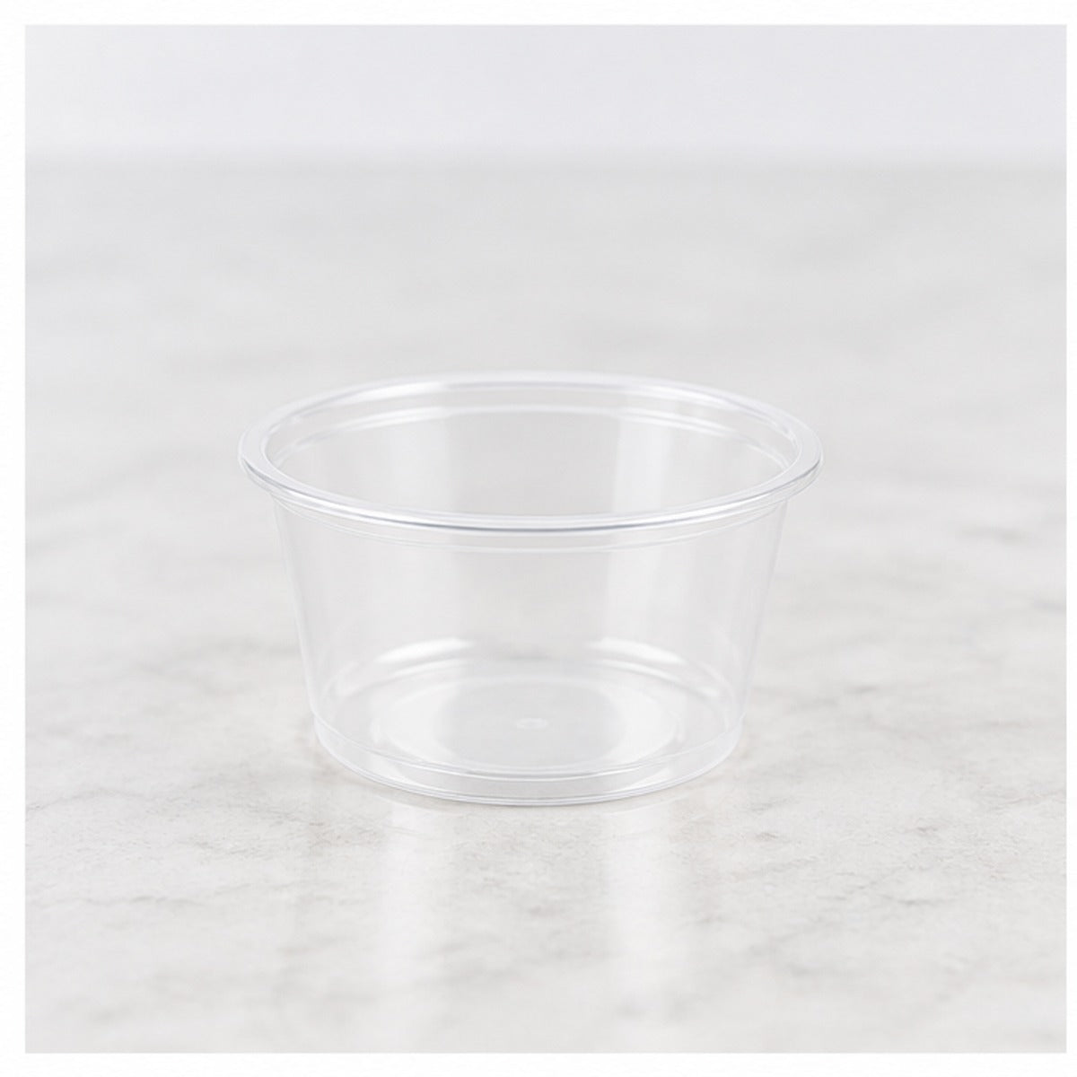 1.5 oz clear plastic portion cup - 2,500/Case