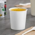 16oz. White Paper Cup - 500/Case