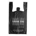 1/10 Black Thank You Shopping bag - 1,000/Bags