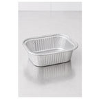 1 lb oblong foil take-out container - 1,000/Case