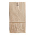 Duro 20 lb Natural Kraft Paper Bag Tall Heavy Duty - 500/Pack