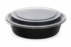 24oz Round Food Container w/ Lid - 150/Case image 2 for NYC and Long Island restaurant supplies