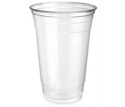 24oz Clear Plastic Pet Cups - 600/Case
