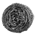 Stainless Steel Scrubber - 12/Pack