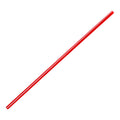 8" Red with White Stripe Unwrapped Coffee Stirrer - 1,000/Pack