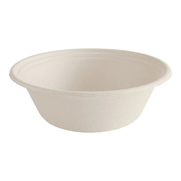 32 oz. Compostable Fiber Bowl - 400/Case image 2 for NYC and Long Island restaurant supplies