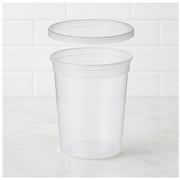 32oz Combo Deli Soup Container - 240/Case