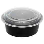 32oz Round Food Container w/ Lid - 150/Case