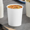 32oz. White Paper Cup - 500/Case