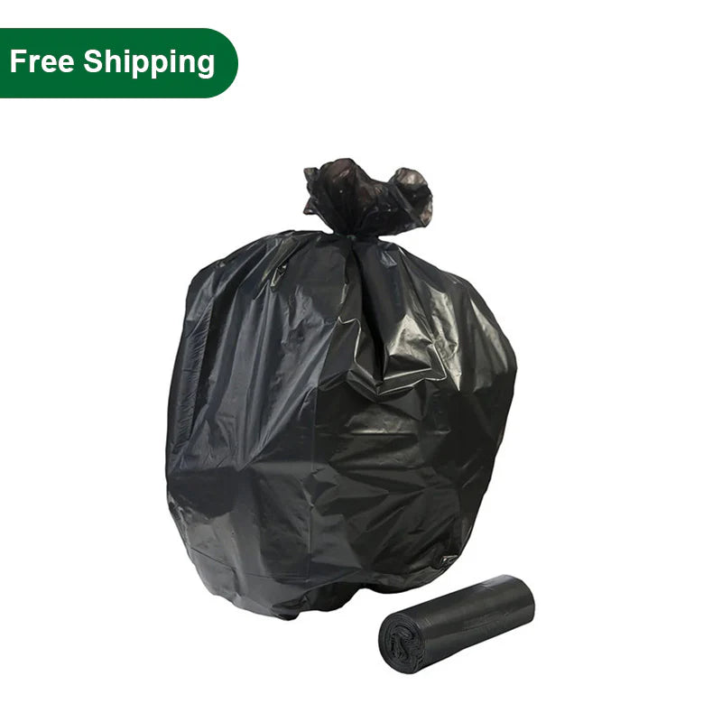 39 Gallon Black Garbage Bag - 13LB