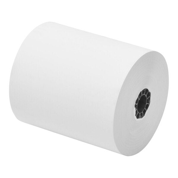 3 1/8" x 220' Thermal Paper Cash Register POS Paper Roll - 50/Case