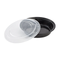 48oz Round Food Container w/ Lid - 150/Case