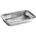 4 lb. Oblong Aluminium Foil Take-Out Container - 150/Case