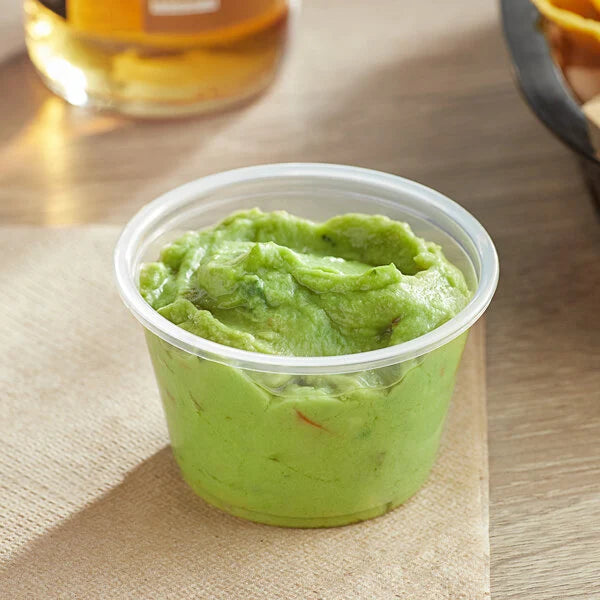 4oz. Dart Solo Clear Plastic Souffle Cup / Portion Cup - 2,500/Case (US Made)