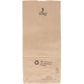 Duro 5 lb Natural Kraft Paper Bag - 500/Pack