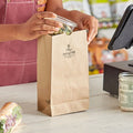 Duro 6 lb Natural Kraft Paper Bag - 500/Pack