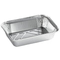 2.25 lb. Oblong Foil Take-Out Container - 500/Case