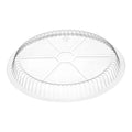 8" Clear Round Plastic Dome Lid - 500/Case