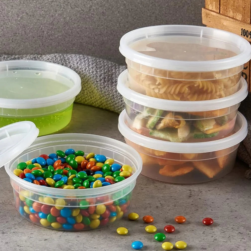 8oz Combo Deli Soup Container - 240/Case
