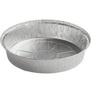 9" Round Aluminum Foil Pan Standard Weight - 500/Case