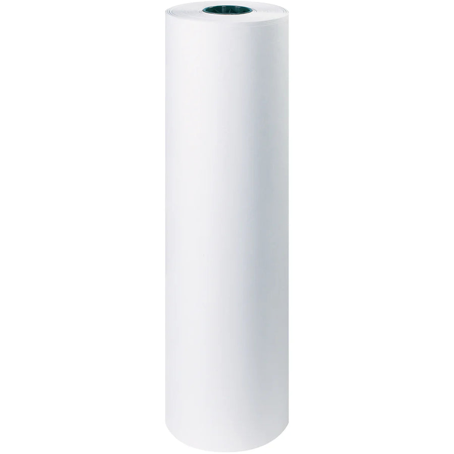 30'' x 720' 40 lb. White Butcher Paper Roll