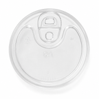 9-24 oz. Clear Strawless / Sip Lid - 1,000/Case