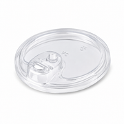 9-24 oz. Clear Strawless / Sip Lid - 1,000/Case