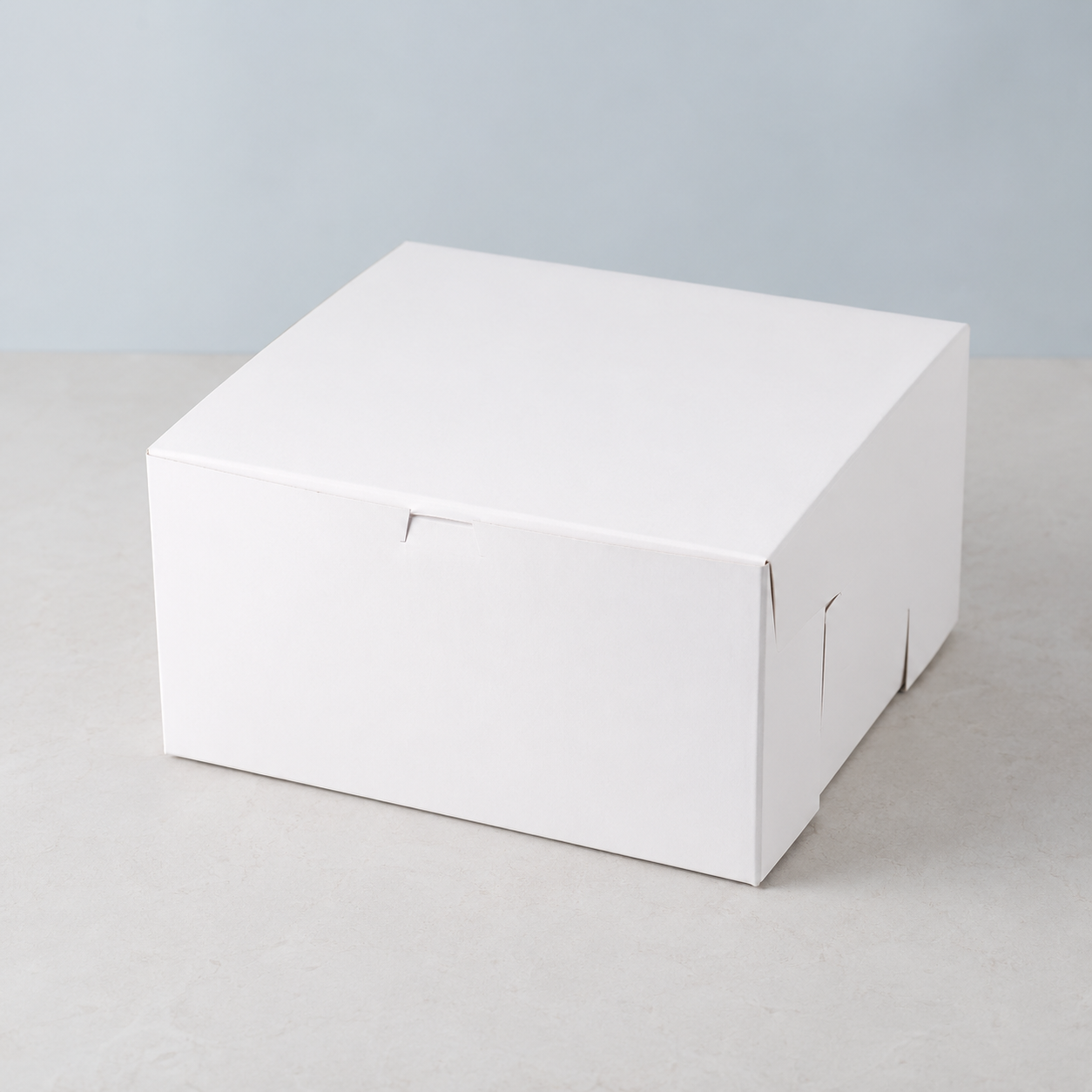 12" x 12" x 6" White Cake / Bakery Box - 50/Case