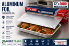 12" x 1000' Food Service Standard Aluminum Foil Roll product photo