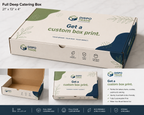 21" x 13" x 4" Heavy Deep Full Pan Corrugated Catering Box - 50/Case image 1 for NYC and Long Island restaurant supplies