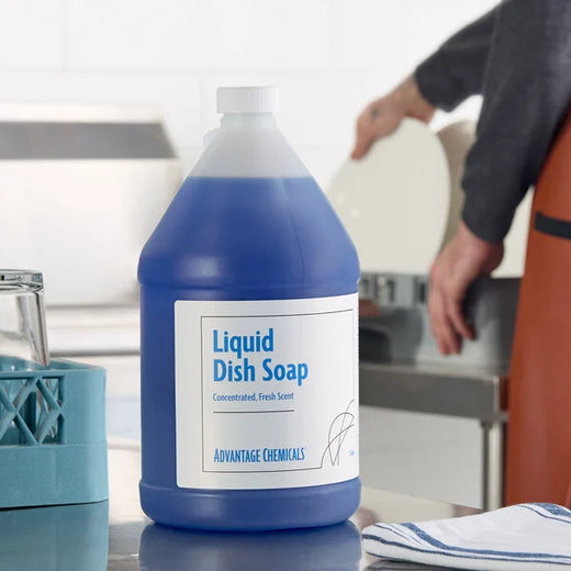 4 Gallon / 128 oz Each. Fresh Concentrated Liquid Dish Wash Soap - 4/Case product image for NYC and Long Island restaurant supplies