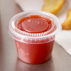 Dart 1oz. Clear Plastic Souffle Cup / Portion Cup Solo PL100N - 2,500/Case image 1 for NYC and Long Island restaurant supplies