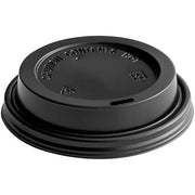 Black Dome Lid Hot Cups (only Sip) - 1,000/Case