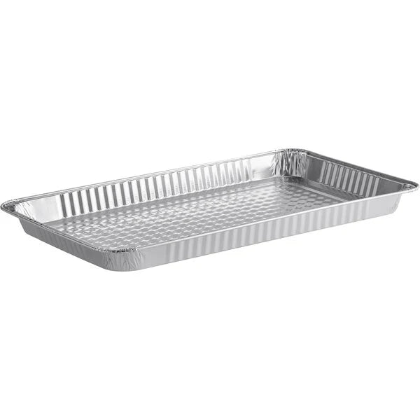 Full Size Shallow Foil Steam Aluminum Pan - Full Size Shallow XHD - 50/Case