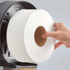 2-Ply Universal Jumbo Toilet Paper Roll with 9" Diameter - 12/Case image 1 for NYC and Long Island restaurant supplies