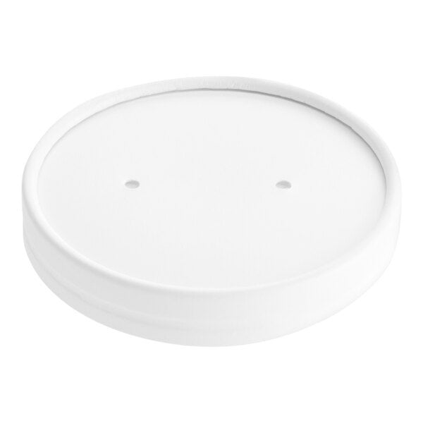 8oz White Paper Cup Llid - 500/Case
