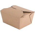 Bio-Plus Earth Kraft Microwavable Paper #1 - 4 3/8" x 3 1/2" x 2 1/2" - 450/Case image 2 for NYC and Long Island restaurant supplies