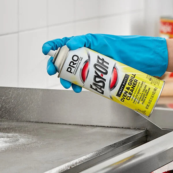 Easy Off 24oz. Heavy-Duty Oven and Grill Cleaner - 6/Case