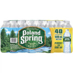 Poland Spring Water 0.5LTR - 40/Case image 2 for NYC and Long Island restaurant supplies