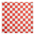 12"x12" Red Check Deli Sandwich Wrap Paper (Basket Liner) - 5,000/Case image 2 for NYC and Long Island restaurant supplies