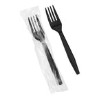Fork Black Heavy Weight (Wrapped) - 1,000/Case image 1 for NYC and Long Island restaurant supplies